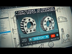 Solidworks: How to make 2D profiles using Sketch