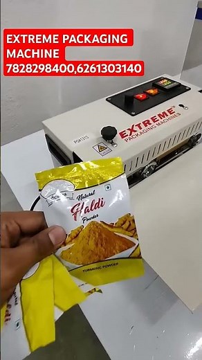 Semi Automatic Masala Pouch Packaging Machine!! 7828298400