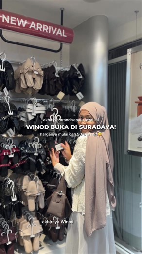 Brand Sepatu Winod Grand Opening di Surabaya!
