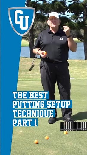 The Best Putting Setup Technique - Part 1