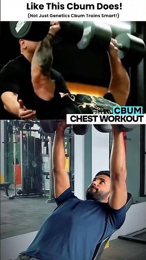 CBUM’s Chest Routine for SERIOUS Growth 🔥 Full Form Guide | Chest Workout #shorts