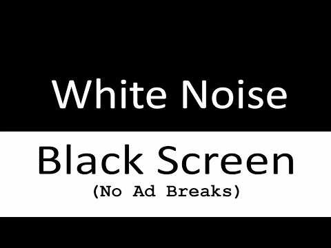 White Noise Black Screen No Ads | 10 Hours White Noise for Concentration, Relaxation and Sleep