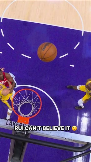 Rui Hachimura couldn’t believe the ball landed in Bruce Springsteen’s lap courtside! 😂 HOU-LAL • LIVE on NBA TV | NBA