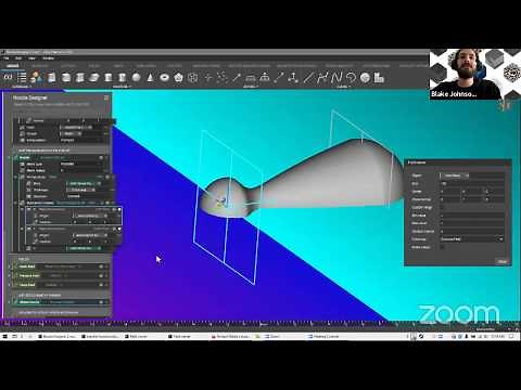 nTop Live: Parametric Rocket Nozzle Design