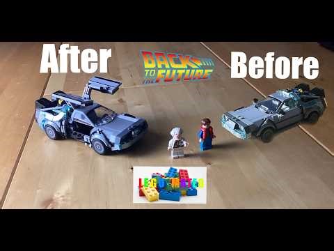 Lego Delorean door mod tutorial