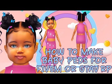 How To Make Baby Peds For FiveM or GTAV RP (PART 1)