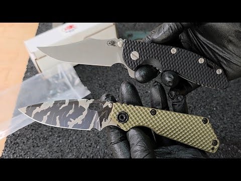รีวิว Tactical Strider SnG vs Rick Hinderer XM18 Bowie