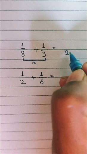 99% Don't Know This Easy Fraction AdditionMethod #mathtrick #maths #mathematica