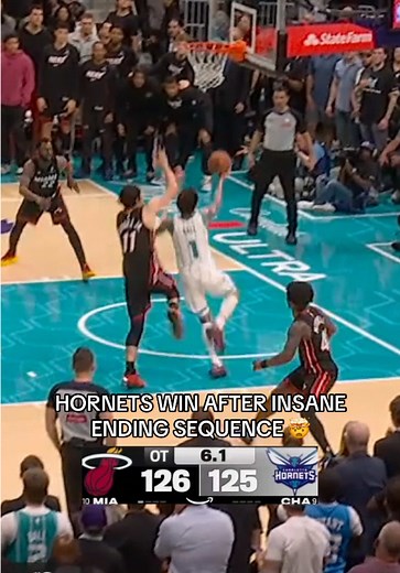 Hornets Win After Insane Ending Sequence! 🔥