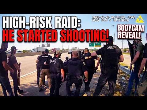 Routine Traffic Stop Turns Into a Full Shootout With Cops 😳 !! Cops Bodycam