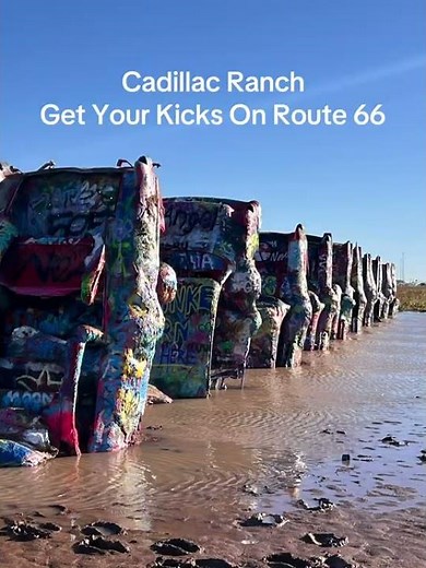 Cadillac Ranch on Route 66 | Amarillo, Texas
