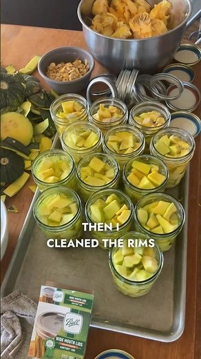 😆 EASY Canning Project - Acorn Squash