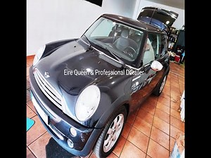 How to remove and replace the headliner of the Mini Cooper