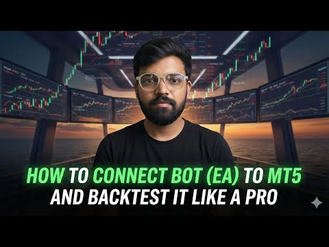 How to Connect Bot (EA) to MT5 & Backtest Like a Pro (Step-by-Step)