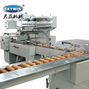 [Hot Item] Cookies Biscuits on Edge Automatic Packaging Equipment Biscuit Packaging Machine
