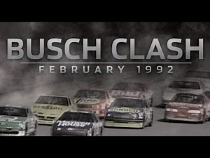 1992 Busch Clash from Daytona International Speedway | NASCAR Classic Full Race Replay