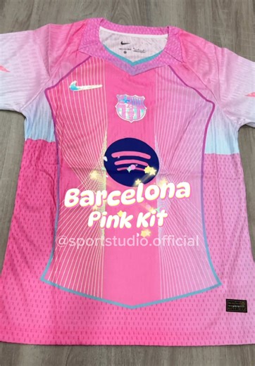 Pink Barcelona Jersey Edition: Sport Studio Review