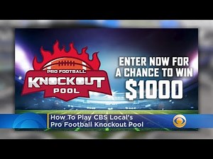 How To Play CBS Local's Pro Football Knockout Pool