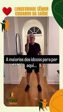 💪 5 Exercícios Simples para Melhorar o Equilíbrio, a Autonomia e Longevidade