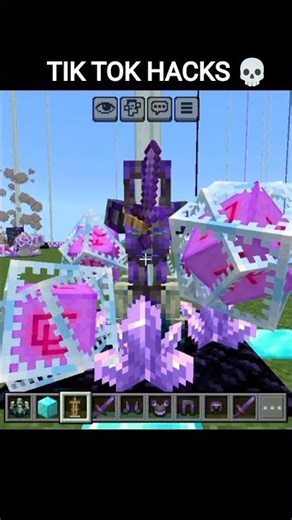 Minecraft TikTok Hacks💀 #minecraft#viral#minecrafttiktokhacks
