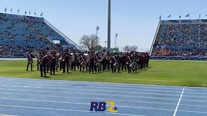 WATCH: Botswana Police BAND Parade at the celebrations of Botswana Independence Day at the National Stadium!🇧🇼 | Rb2 Your Station of Choice