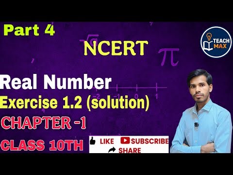 NCERT Book Class 10th Chapter 1 || Real Number || Exercise 1.2.👈