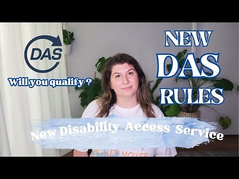 DISNEY'S NEW DAS SYSTEM - Disability Access Service - Will You Qualify? Everything You Need To Know!