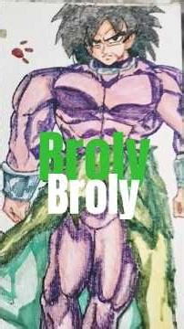 🔥broly🤯 drawing#shorts#broly