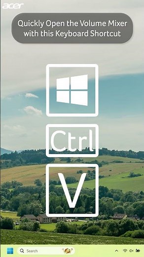Quickly Open the Volume Mixer with this Keyboard Shortcut