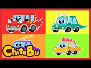 Dino- und Autolieder 🦖🚙| Liedermix | Beliebte Kinderlieder | #Chitabu