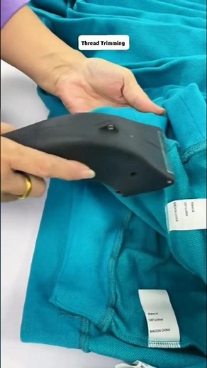 Amazing Sweater Thread Trimming by Thread Trimmer #threadtrimming #sweater #threadtrimmer