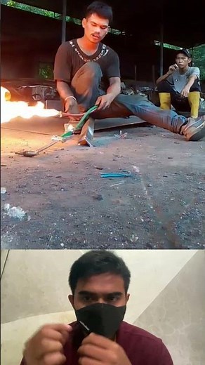 The Moment a Welding Hose Explodes — Pure Shock and Fire!