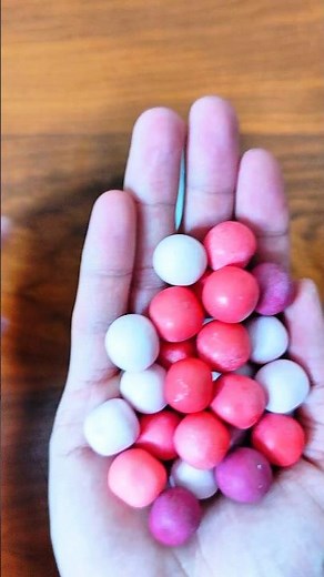 Explosive Red Gumball destruction! 🔴🔨✨ #DarkASMR #OddlySatisfying #GumballCrush