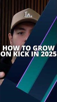How to grow your live streams in 2025 #shorts #livestream #kick