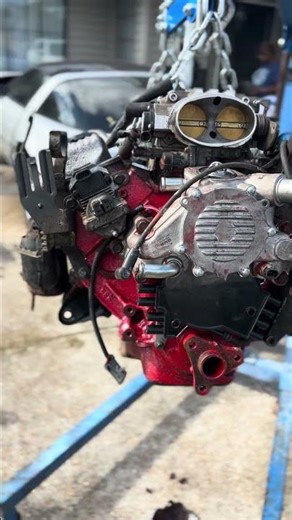 Freshly Rebuilt LT1 Motor #c4 #corvette #c4corvette #engine #louisiana #automobile