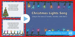 Christmas Lights Song PowerPoint