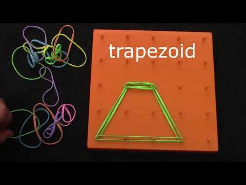 Math Lesson: Making Geometric Shapes on a Geoboard; Identifying the Angles of a Shape