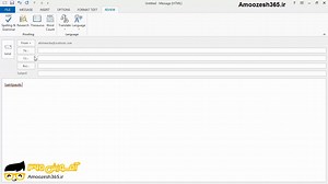 تنظیم گزینه های مربوط به زبان در اوت لوک (Outlook) - آموزش 365