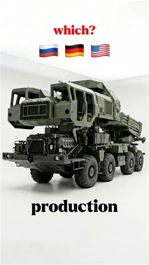Production Process of a MAZ-543 Military Truck