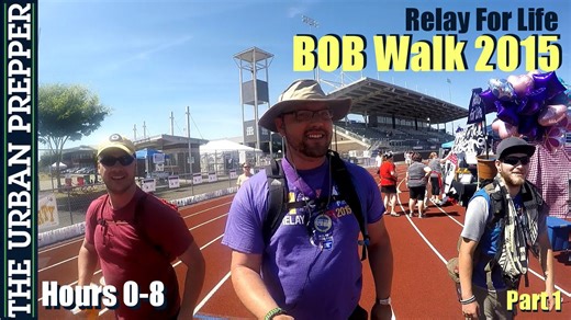 BOB walk 2015 hours 0-8 at Relay for Life event