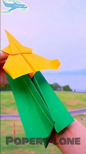 paper plane crafting ✈️❤️ - origami airplane #diy #aeroplane
