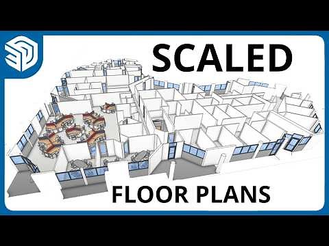 Scaled Floor Plans and Sections