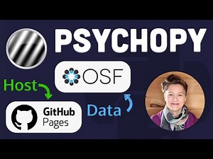 Run PsychoPy experiments online w/ GithubPages + OSF for free