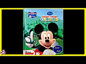 DISNEY MICKEY MOUSE "MICKEY MOUSE CLUBHOUSE!" - Read Aloud - Storybook for kids, children