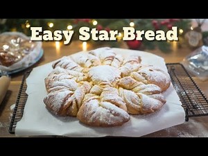 Easy Star Bread (Sweet or Savoury) | Bread Machine Recipe