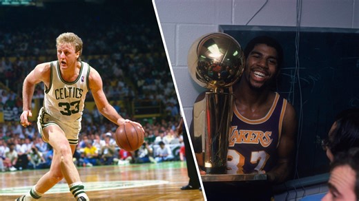 When Larry Bird admitted his rival Magic Johnson had the better career than him, 'I give him the nod'
