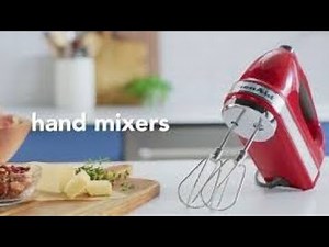 KitchenAid 9-Speed Digital Hand Mixer with Turbo Beater II Accessories