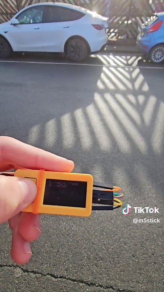 M5 Stick vs Tesla ⚡️