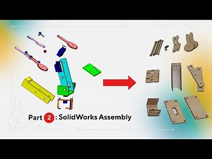 “I Tried Building a Wooden Robotic Arm in SolidWorks… Here’s What Happened”
