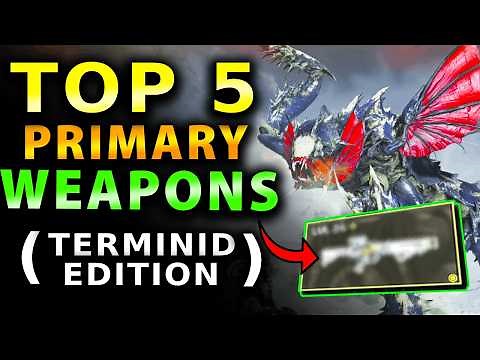 Helldivers 2 - Top 5 BEST Primary Weapons to DESTROY the Terminid Swarm! Best Terminid Loadout!